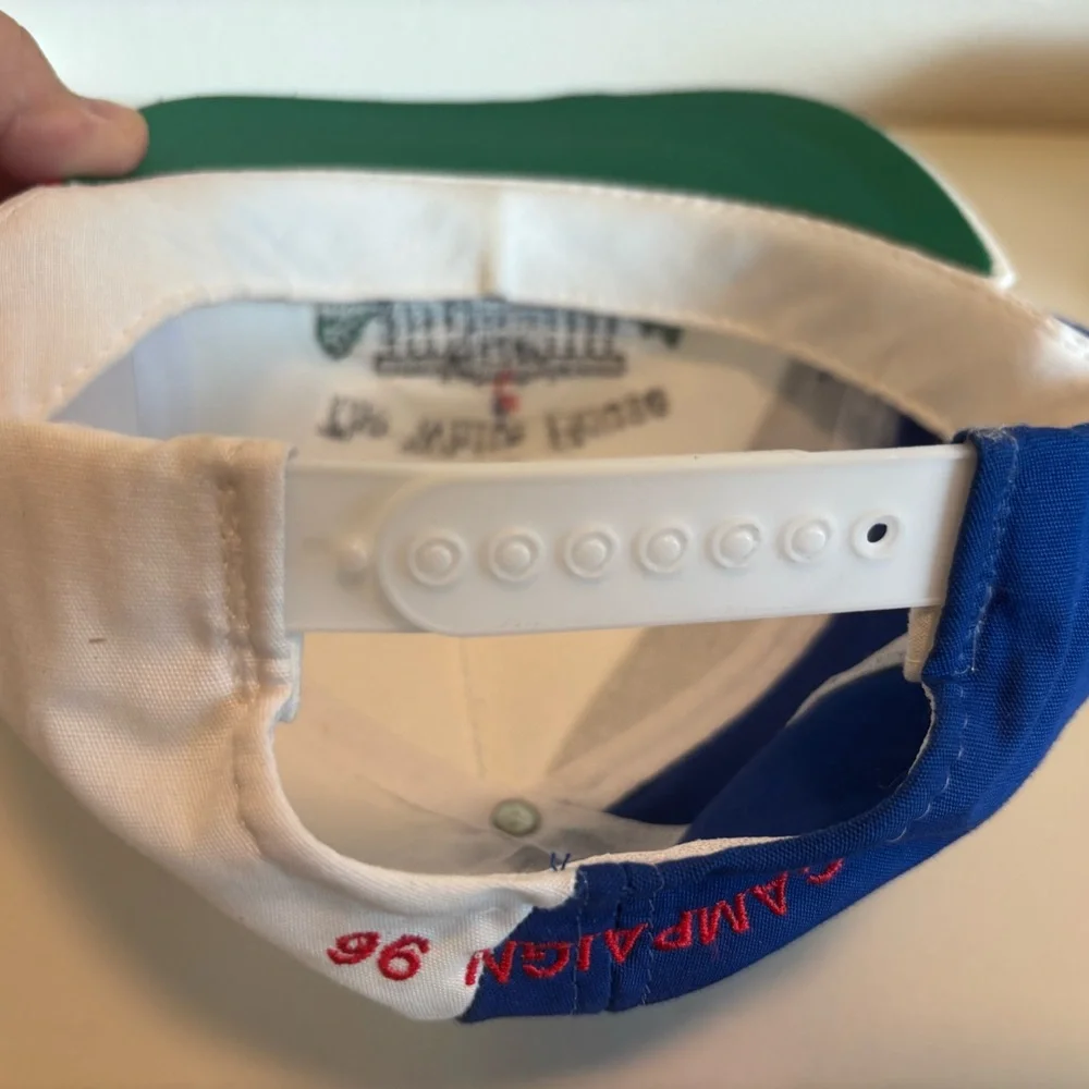 The White House Embroidered Trucker Hat - Red, White & Blue